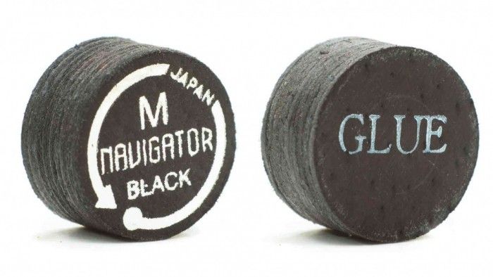 Наклейка для кия "Navigator Black" (M) 13мм