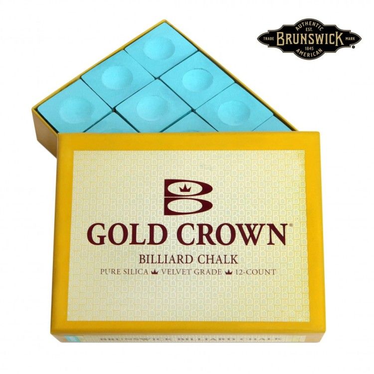 Мел Brunswick Gold Crown Green  12шт.